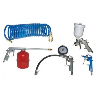 Комплект пневматични инструменти ELEKTRO MASCHINEN KIT 5S - 5 части